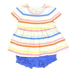 6-12 months baby gap bloomer set
